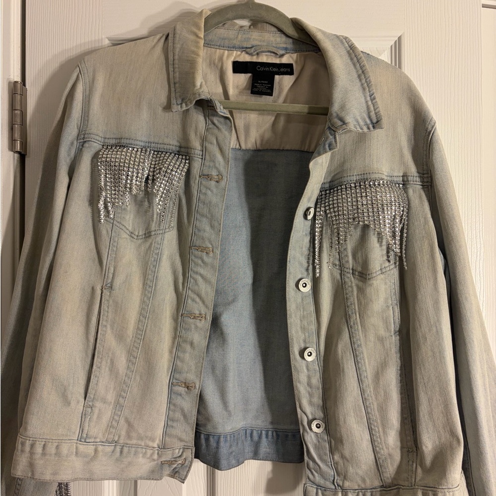 Calvin Klein Jeans Light Blue Denim Jacket